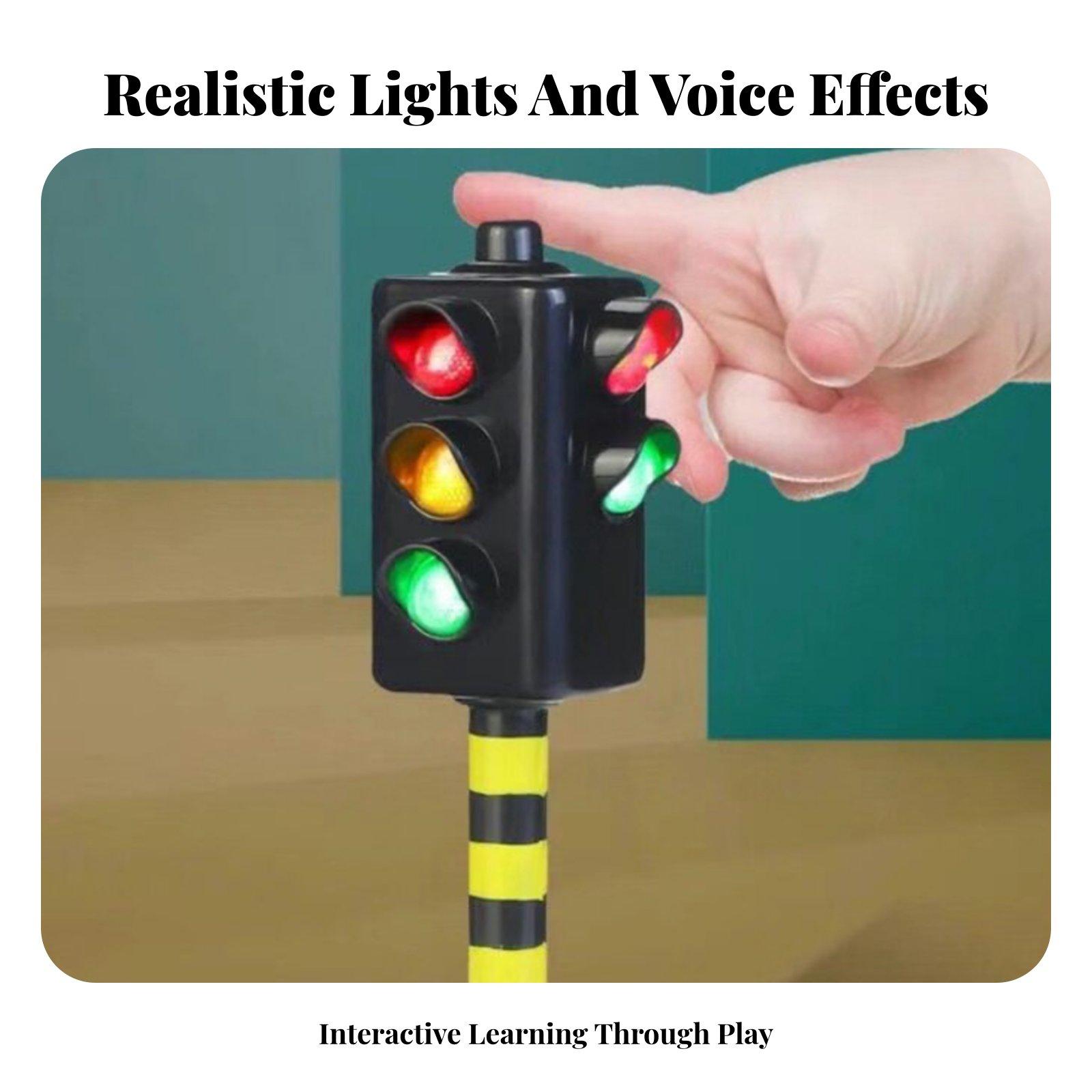 Kids Toys Kids Toys - Toy Traffic Light Voice Function Kids