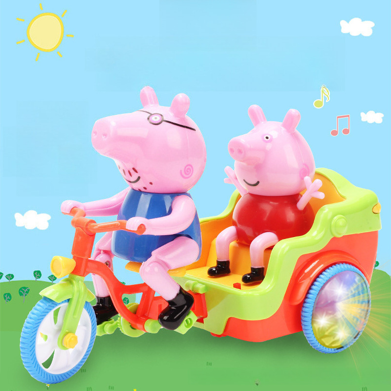 Kids Toys Electric Car - Battery Operated Pink Piggy Ride On