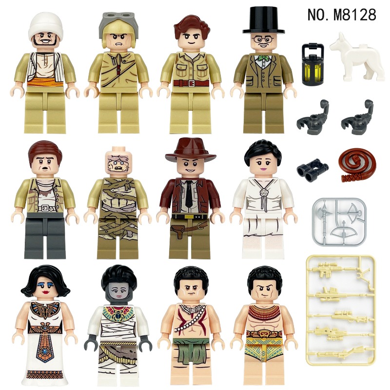 Kids Toys Egypt - M8128 Egyptian Doll Adventure Raider Children
