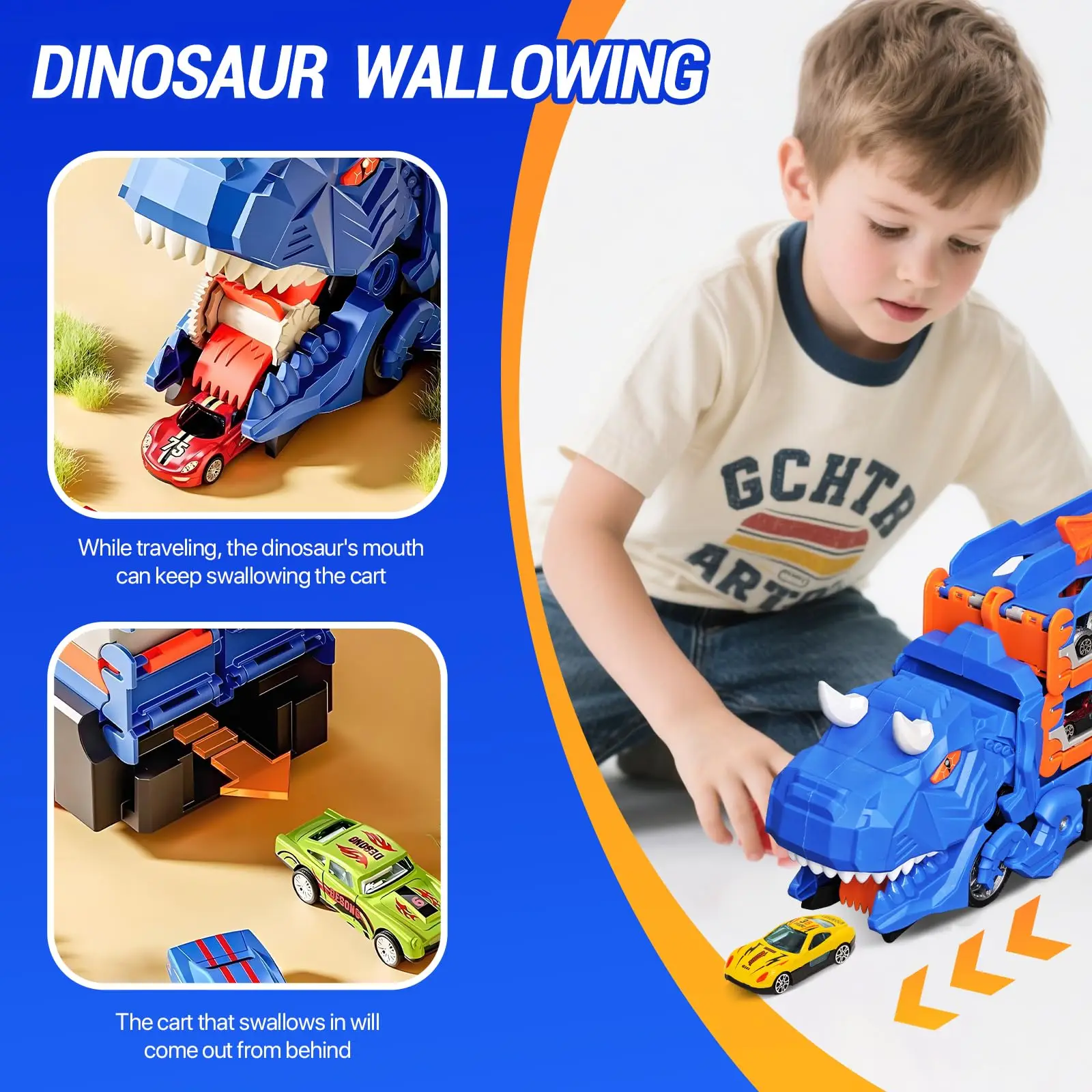 Dinosaur Transport Truck Toy R - đánh giá và giá Dinosaur Figurine Set
