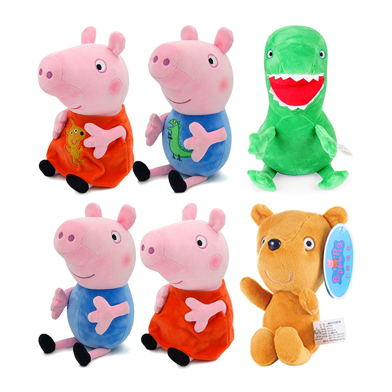 Genuine 19cm Peppa Pig Plush T - đánh giá và giá Dinosaur Figurine Set