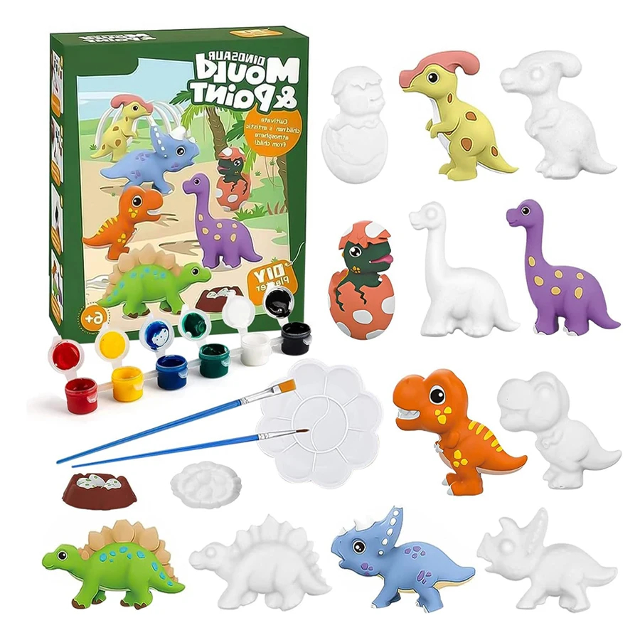 Arts and Crafts Set Painting K - đánh giá và giá Dinosaur Figurine Set