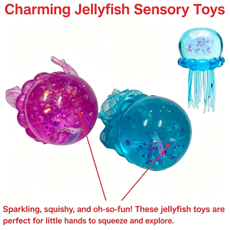 Needoh Fuzz Ball Jellyfish Squ - đánh giá và giá Kids Toys Box