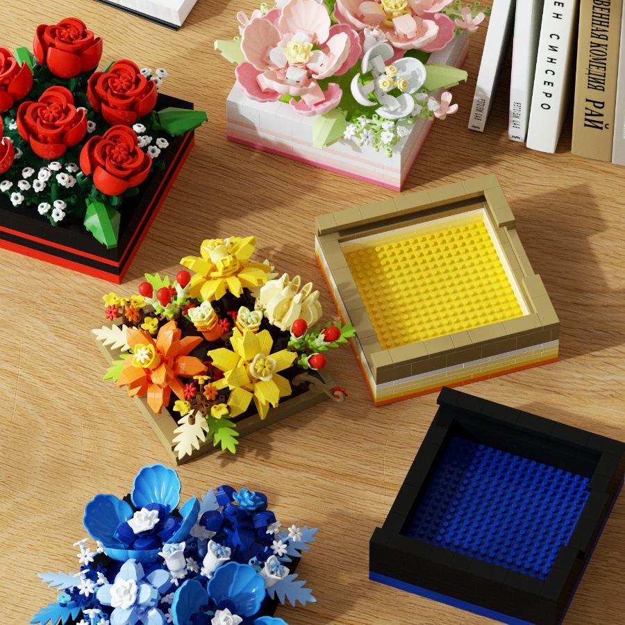 Rose Micro Diamond Particles F - đánh giá và giá Kids Toys Under 500